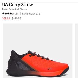 UA Curry 3 Low